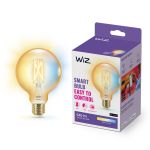 WiZ Smart LED E27 Globe G95 Filament Gold 7W 640lm | Best Colour Rendering - Dimmable - Replaces 50W