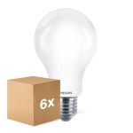 Multipack 6x Philips Corepro LED Bulb E27 Pear Frosted 13W 2000lm - 865 Daylight | Replaces 120W