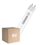 Multipack 8x Osram LED Tube T8 (EM/Mains) Standard Output 11.6W 1400lm - 840 Cool White | 105cm - Replaces 38W