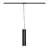 SLV Tracklight Pendant Spot Enola B 1-Phase Aluminium Black | Suitable for 1x GU10 