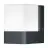 Ledvance Smart+ Wifi Wall Light Cube Dark Grey Outdoor 9.5W 500lm - 830 Warm White | RGBW - Dimmable