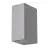 D'Lite Wall Light Vrebos Metal Grey Up & Down | Suitable for 2x GU10 