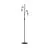 Eglo Floor Lamp Townshend Steel Wood Black Brown | IP20 - Suitable for 2x E27 