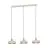 Eglo Pendant Valdiola Steel Sanded | IP20 - Suitable for 3x E27 