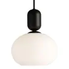 Nordlux Notti 20 Pendant Glass Black | Suitable for 1x E27