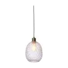It's about RoMi Pendant Venice Glass Transparent | Suitable for 1x E27 