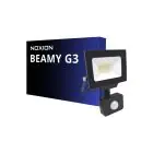 Noxion LED Floodlight Beamy G3 20W 2200lm 100D - 840 Cool White | IP65 - Motion and Light Sensor - Symmetrical